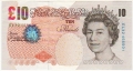 Bank Of England 10 Pound Notes 10 Pounds, from 2004